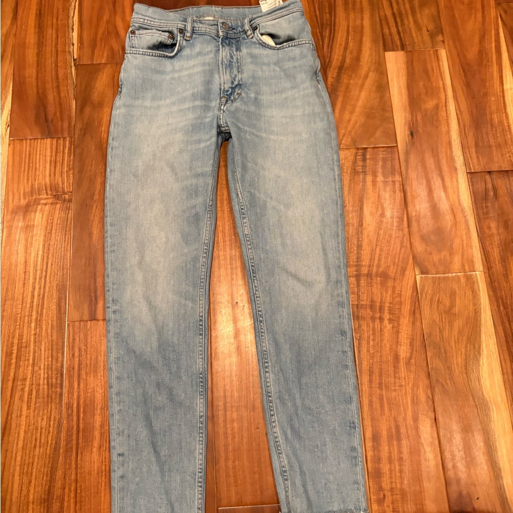 Acne Studios‎ Raw Hem Straight Leg Jeans Size 26/32 (0437)
